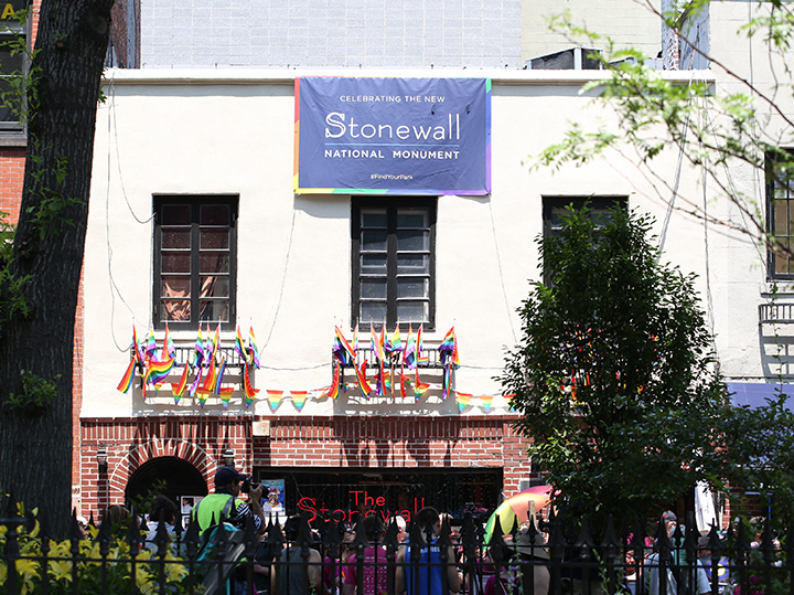 View of the Stonewall Inn in New York City.