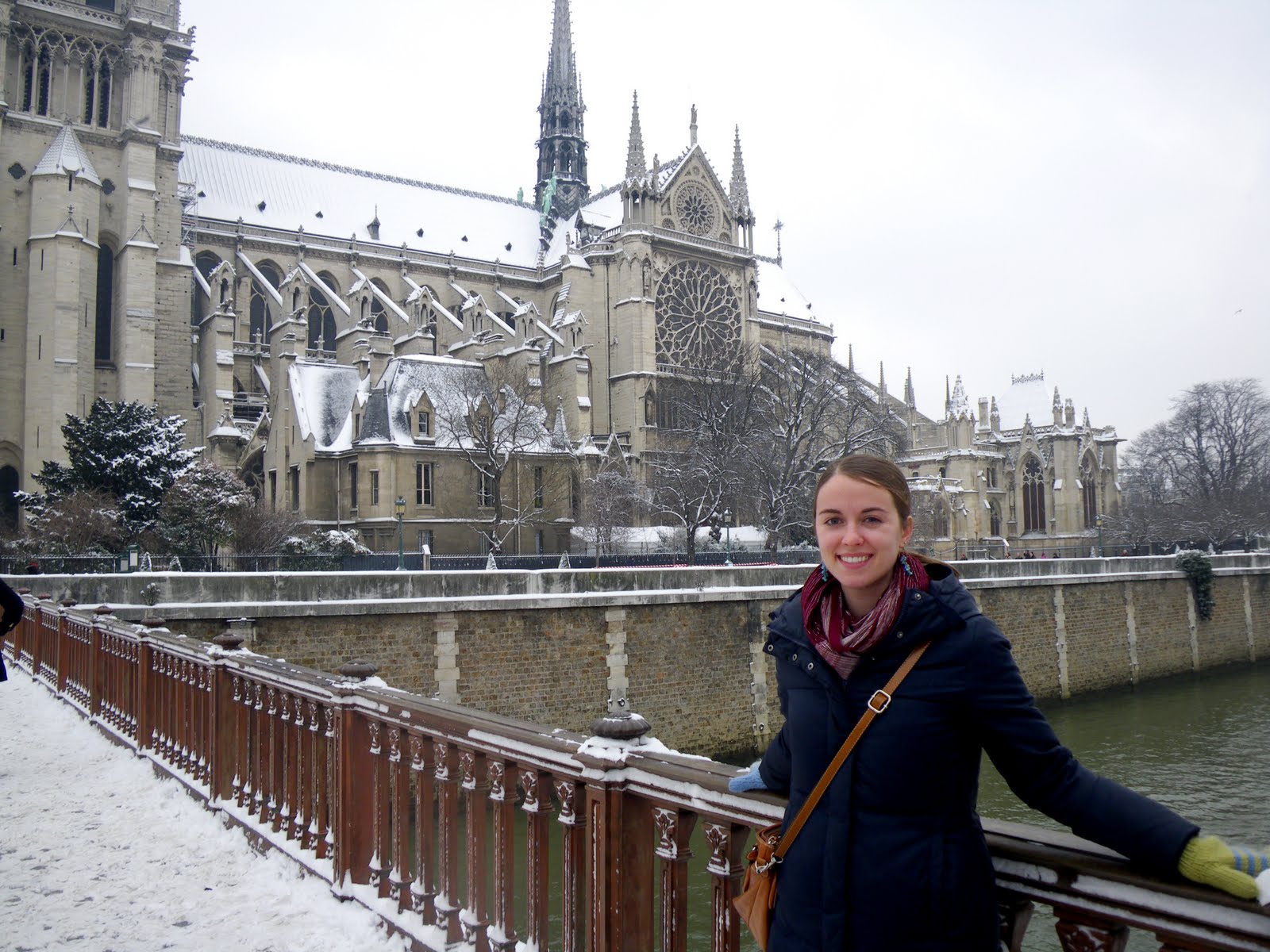 Katrina exploring in Paris, France.