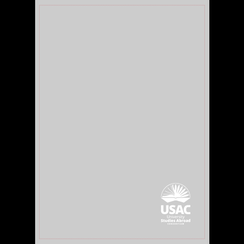 Vertical, white logo