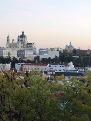 View of a castle in Spain.