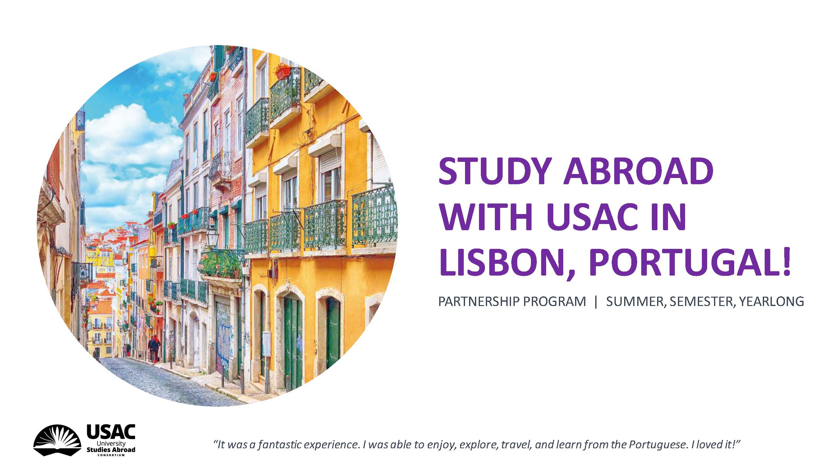 Study Abroad with USAC in Lisbon, Portugal presentation