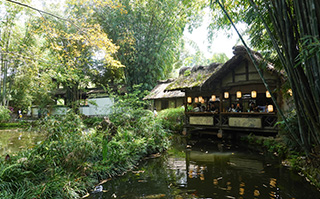 Du Fu thatched cottage Chengdu, China.