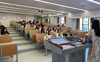 Classroom in Sichuan Normal University in Chengdu, China.