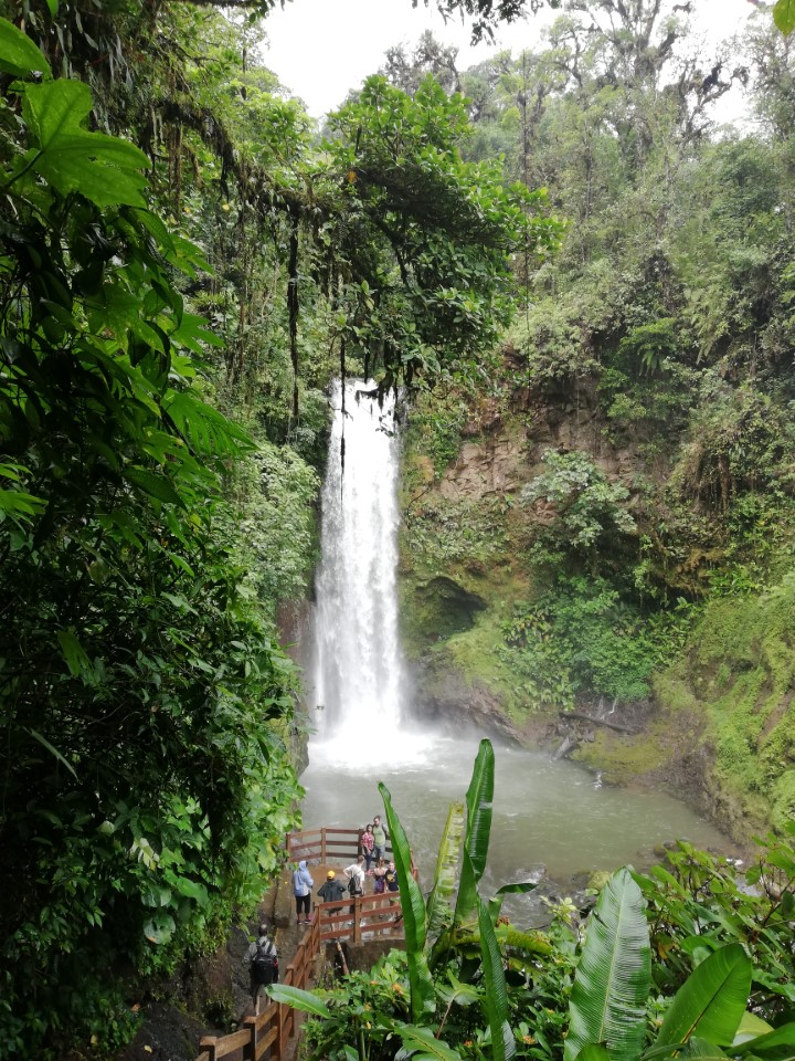 La Paz Waterfall in Costa Rica.