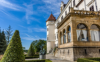 Konopiště Chateau in Czech Republic.