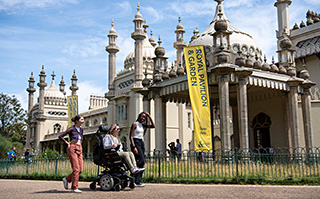 The Royal Pavilion in Brighton, England