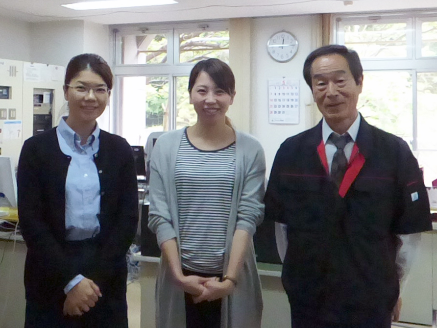 Student with host family in Nagasaki, Japan.