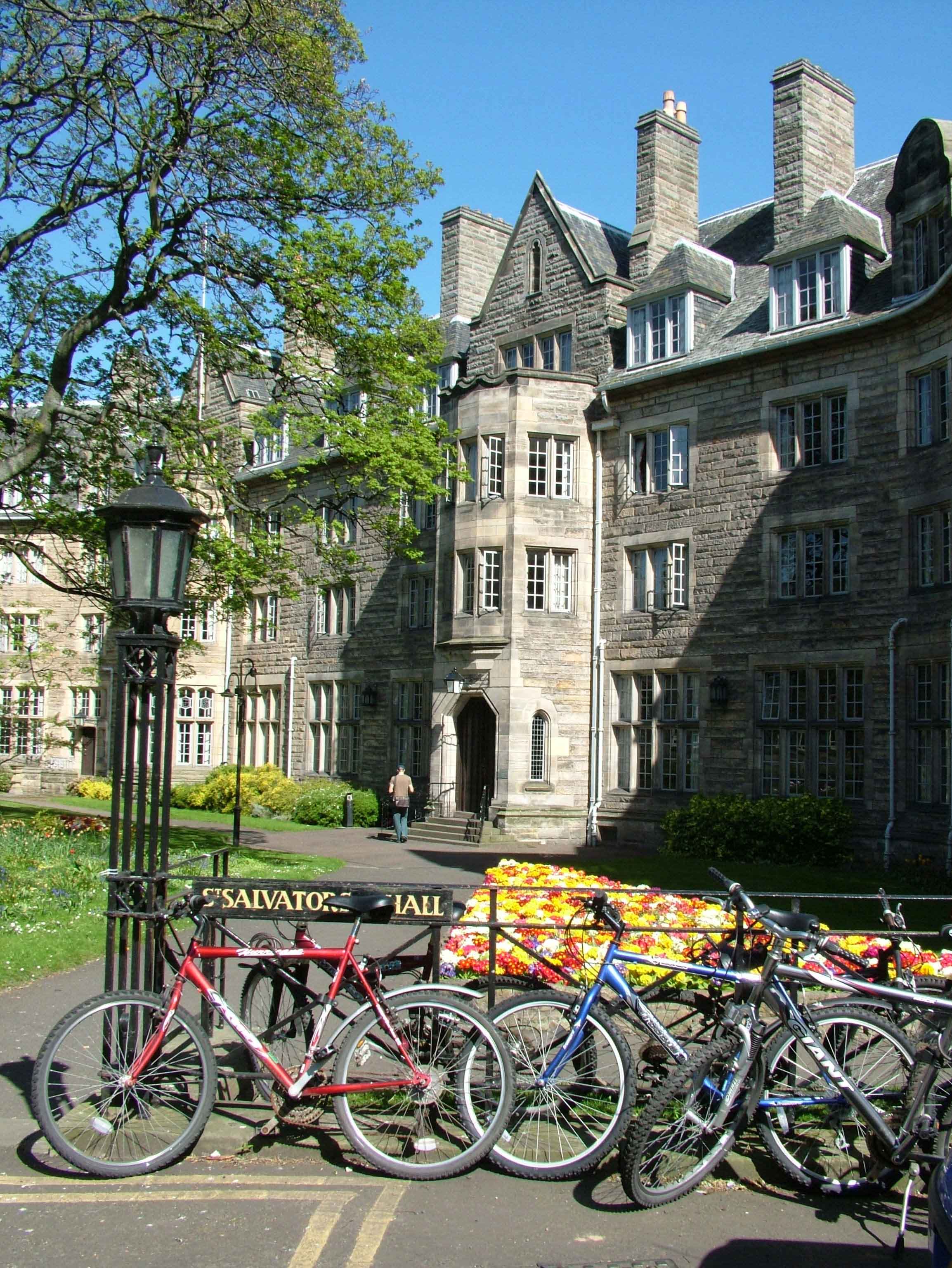University of St Andrews campus in St Andrews, Scotland.