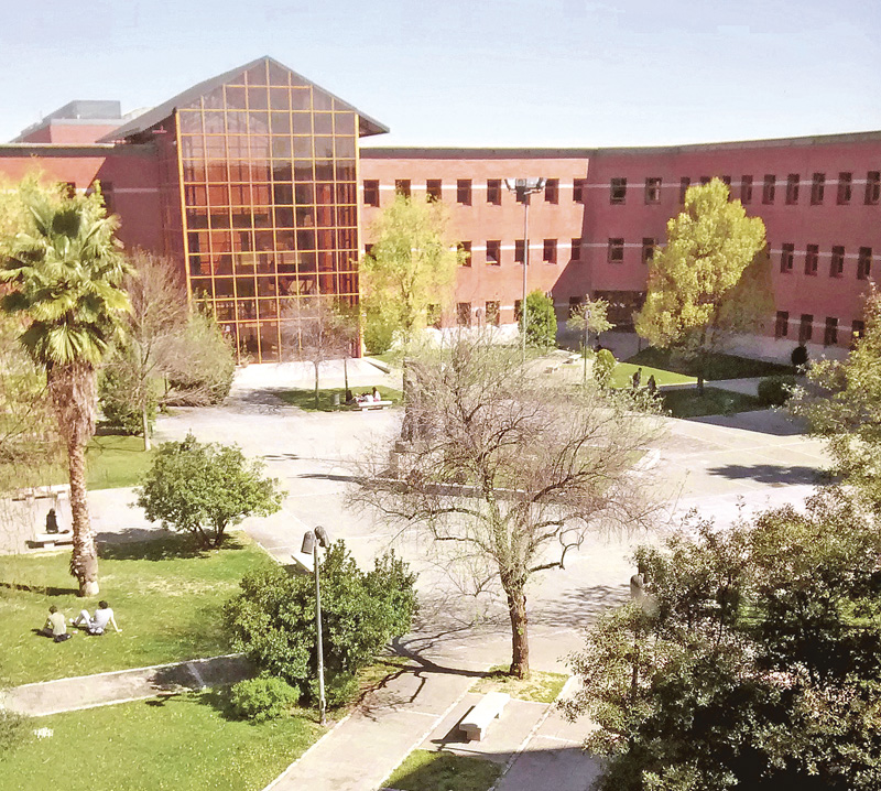 Vicálvaro campus of Universidad Rey Juan Carlos in Madrid, Spain.