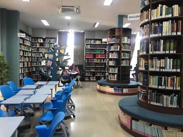 VNUK library in Da Nang, Vietnam.