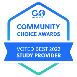 2022 Go Overseas Overall Top Study Abroad Provider badge