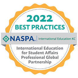 2022 NASPA Best Practices Award badge