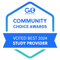 2024 Go Overseas Overall Top Study Abroad Provider badge